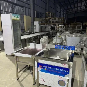 Máy rửa bát sóng siêu âm